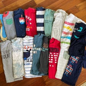 Lot of boys 3T tops